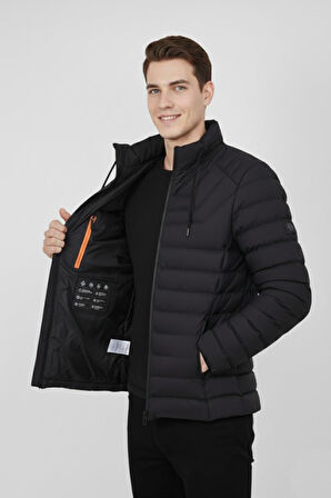 Erkek Kapüşonlu Spor Mont Regular Fit 3019 BGL-ST04897