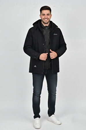 Erkek Kapüşonlu Spor Mont 2 Parça Regular Fit 3362 BGL-ST04898