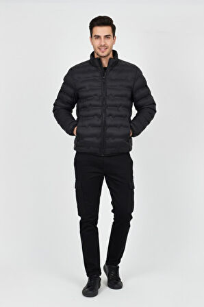 Erkek Kapüşonlu Spor Mont 2 Parça Regular Fit 3361 BGL-ST04901