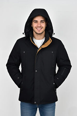 Erkek Kapüşonlu Spor Mont Regular Fit 3338 BGL-ST04903