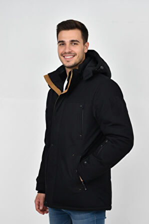 Erkek Kapüşonlu Spor Mont Regular Fit 3338 BGL-ST04903