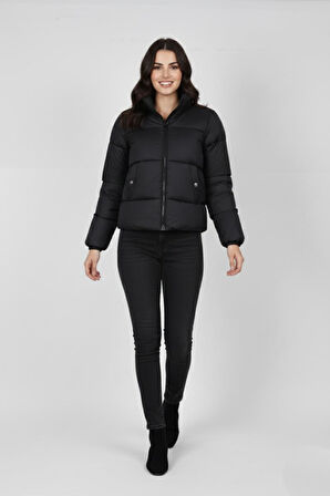 Kadın Oversize Şişmet Spor Mont M5006 BGL-ST04909