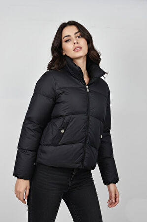 Kadın Oversize Şişmet Spor Mont M5006 BGL-ST04909