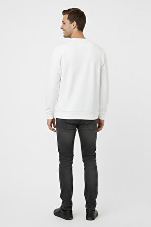 Erkek Sıfır Yaka Kazak Petek Örgü Klasik Kalıp 6635 BGL-ST04929