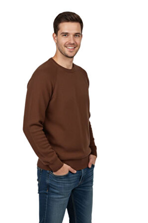 Erkek Spor Reklam Kol Kazak Regular Fit BGL-ST04949