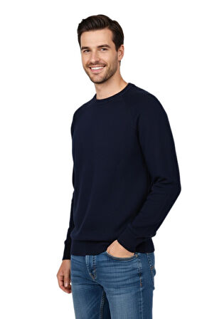 Erkek Spor Reklam Kol Kazak Regular Fit BGL-ST04949