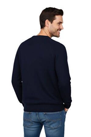 Erkek Spor Reklam Kol Kazak Regular Fit BGL-ST04949