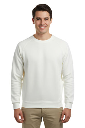 Erkek Spor Reklam Kol Sweatshirt Regular Fit BGL-ST04951