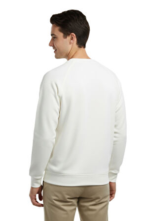 Erkek Spor Reklam Kol Sweatshirt Regular Fit BGL-ST04951