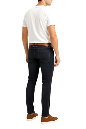 Erkek Silim Fit Jeans Tırnak Eskitme Model Pantolon 311 BGL-ST04975