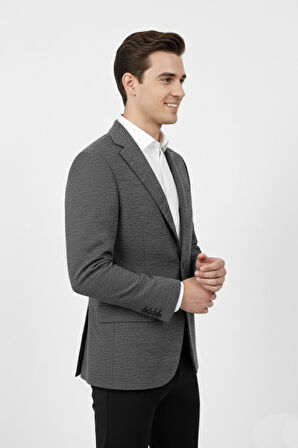 Erkek Tek Spor Ceket Çift Yırtmaçlı BGL-ST04980