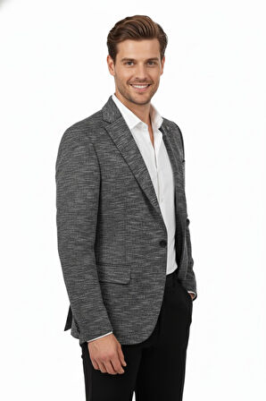 Erkek Tek Spor Ceket Çift Yırtmaçlı BGL-ST04981