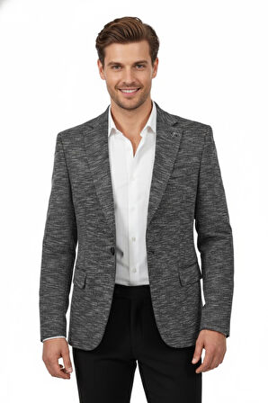 Erkek Tek Spor Ceket Çift Yırtmaçlı BGL-ST04981