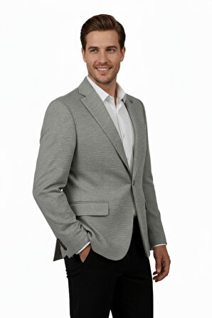 Erkek Tek Spor Ceket Çift Yırtmaçlı BGL-ST04981