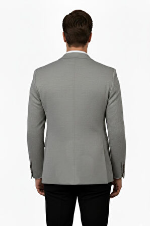 Erkek Tek Spor Ceket Çift Yırtmaçlı BGL-ST04981