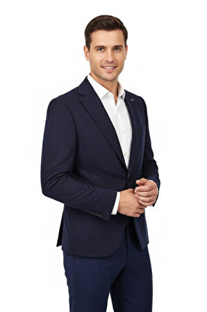 Erkek Tek Spor Ceket Çift Yırtmaçlı BGL-ST04982