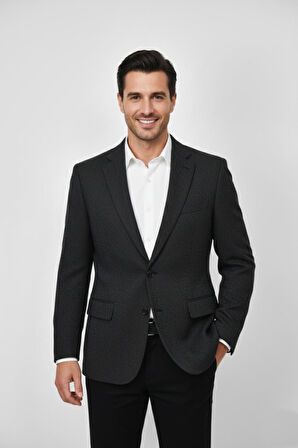 Erkek Kışlık Kumaş Tek Ceket 4 Drop BGL-ST04984