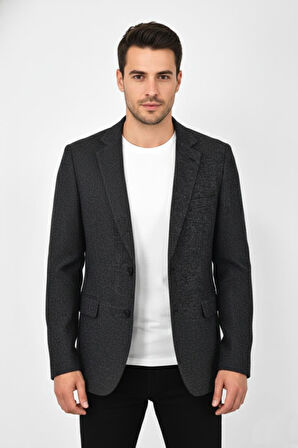 Erkek Kışlık Kumaş Tek Ceket 4 Drop BGL-ST04984