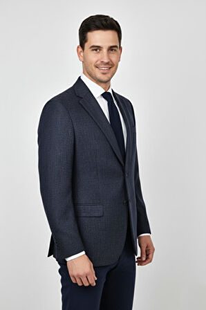 Erkek Kışlık Kumaş Tek Ceket 4 Drop BGL-ST04988