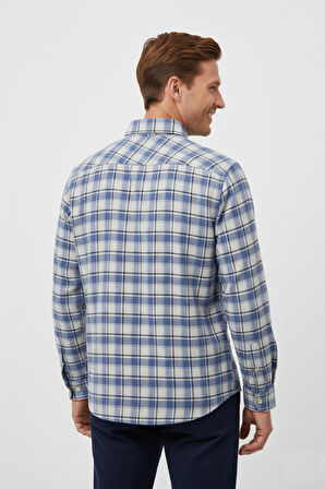 Erkek Kışlık Tek Cep Klasik Gömlek BGL-ST04990