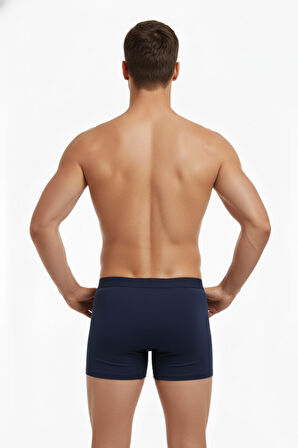 Erkek Likralı Boxer Düz Renk BGL-ST05007