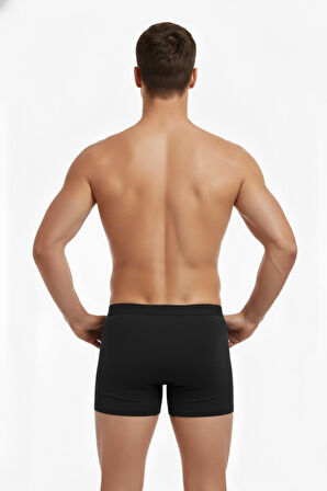 Erkek Likralı Boxer Düz Renk BGL-ST05007