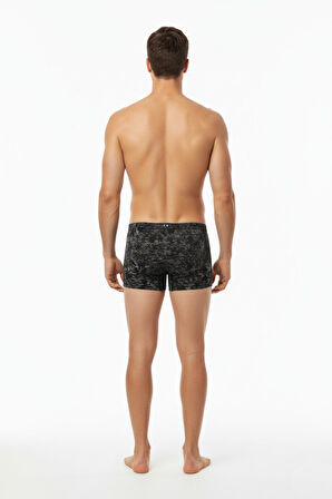 Erkek Likralı Baskı Desenli Boxer  BGL-ST05008