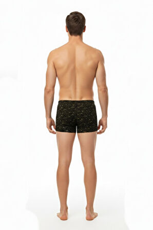 Erkek Likralı Baskı Desenli Boxer  BGL-ST05008