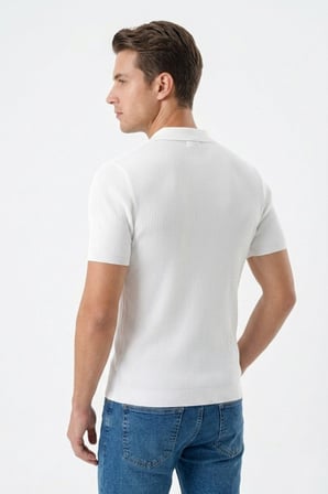 Erkek Spor Polo Yaka Triko Tişört BGL-ST05370