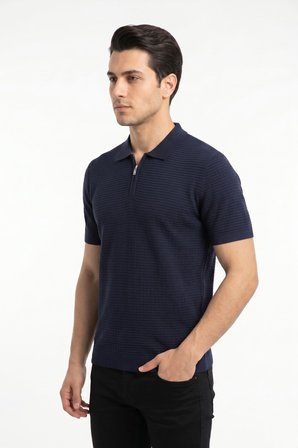 Erkek Spor Polo Yaka Triko Tişört BGL-ST05371