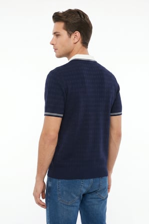 Erkek Spor Polo Yaka Triko Tişört BGL-ST05372