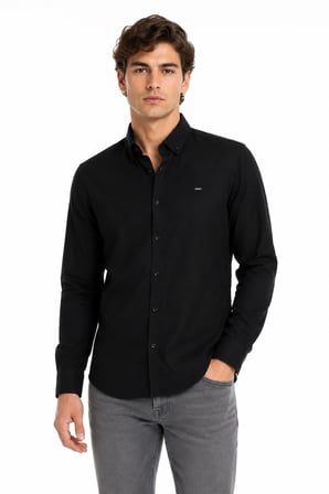 Erkek Spor Slim Fitt Uzun Kol  Gömlek BGL-ST05438