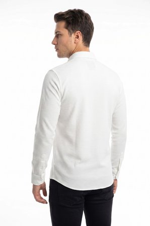 Erkek Spor Slim Fitt Uzun Kol  Gömlek BGL-ST05440
