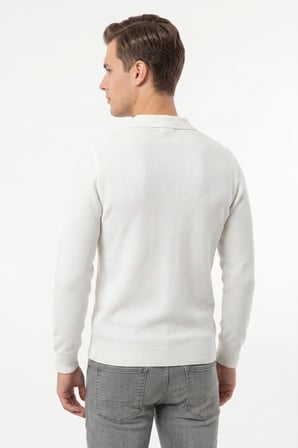 Erkek Spor Polo Yaka Mevsimlik Kazak BGL-ST05444