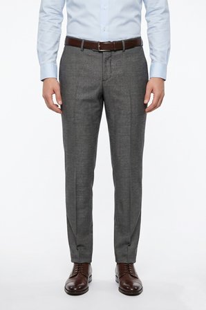 Erkek Silim Fit Klasik Pilesiz Kumaş Pantolon BGL-ST05463