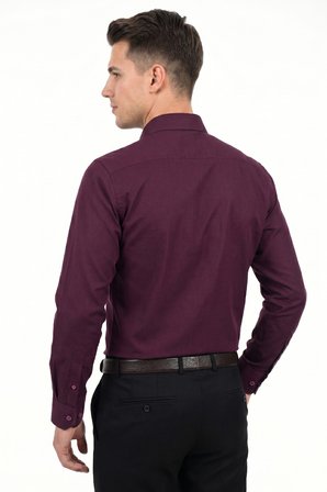 Erkek Klasik Tek Cepli Uzun Kol Gömlek 3212 BGL-ST05502