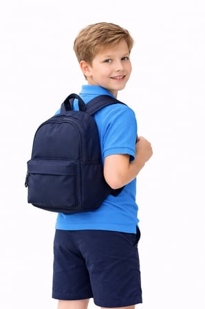 Erkek Kız Çocuk Polo Yaka Kısa Kollu Tişört BGL-ST05505