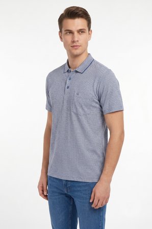 Erkek Polo Yaka Kısa Kollu Cepli Tişört Klasik Kalıp 5301 BGL-ST05532