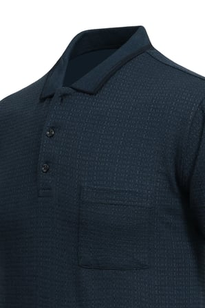 Erkek Polo Yaka Kısa Kollu Cepli Tişört Klasik Kalıp 5302 BGL-ST05534