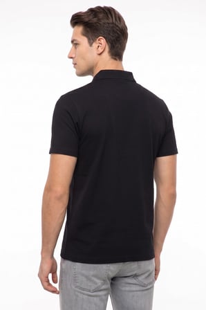 Erkek Polo Yaka Kısa Kollu Cepli Tişört Klasik Kalıp 5305 BGL-ST05537
