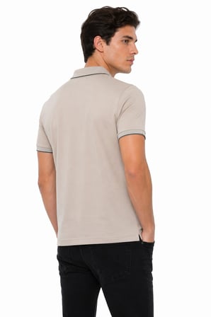 Erkek Polo Yaka Kısa Kollu Tişört Regular Kalıp T6092 BGL-ST05550