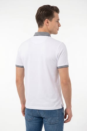 Erkek Polo Yaka Kısa Kollu Tişört Regular Kalıp T1000 BGL-ST05554