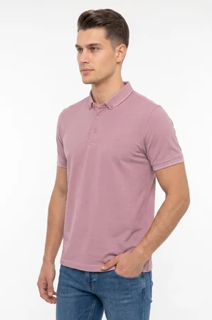 Erkek Polo Yaka Kısa Kollu Tişört Regular Kalıp T1000 BGL-ST05554