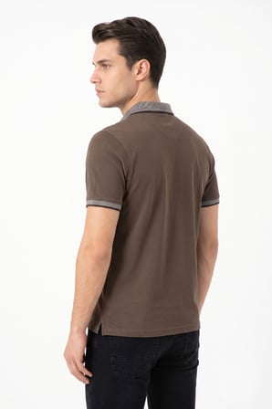 Erkek Polo Yaka Kısa Kollu Tişört Regular Kalıp T3000 BGL-ST05555