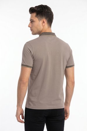 Erkek Polo Yaka Kısa Kollu Tişört Regular Kalıp T3000 BGL-ST05555