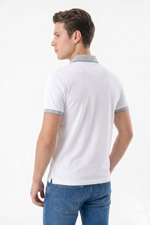 Erkek Polo Yaka Kısa Kollu Tişört Regular Kalıp T3000 BGL-ST05555