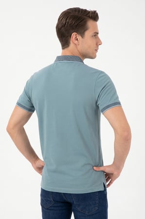 Erkek Polo Yaka Kısa Kollu Tişört Regular Kalıp T3000 BGL-ST05555