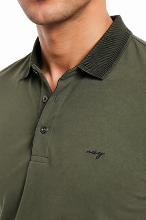 Erkek Polo Yaka Kısa Kollu Tişört Regular Kalıp T3000 BGL-ST05555