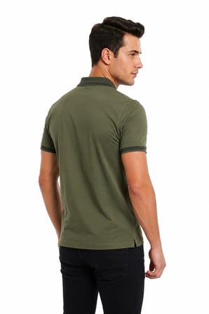 Erkek Polo Yaka Kısa Kollu Tişört Regular Kalıp T3000 BGL-ST05555