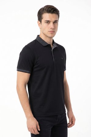 Erkek Polo Yaka Kısa Kollu Tişört Regular Kalıp T3000 BGL-ST05555